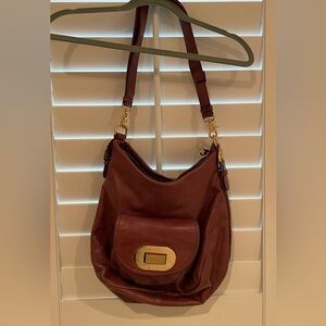 Badgley Mischka Leather shoulder bag! NWOT